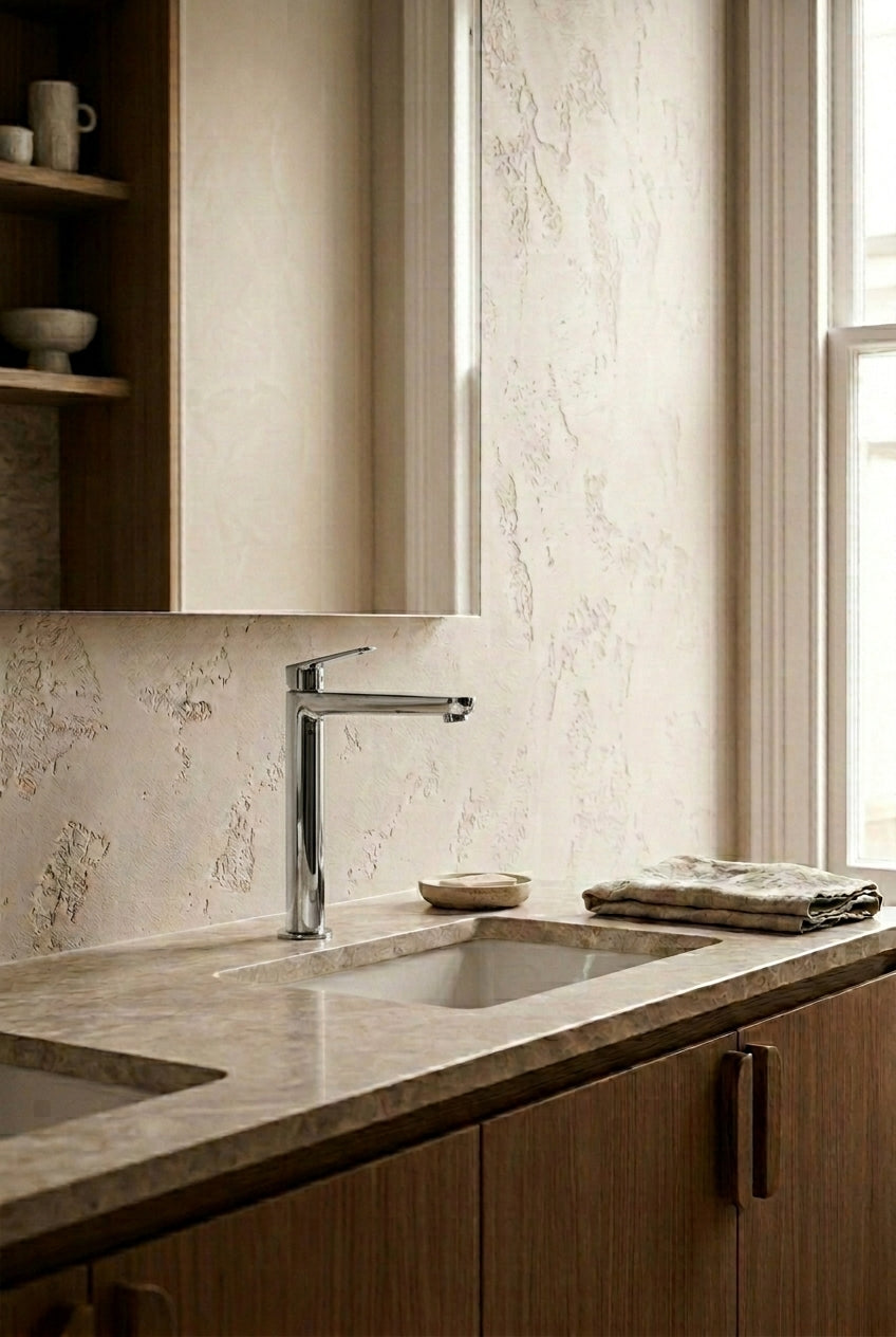 Montague Tall Basin Mixer in Chrome