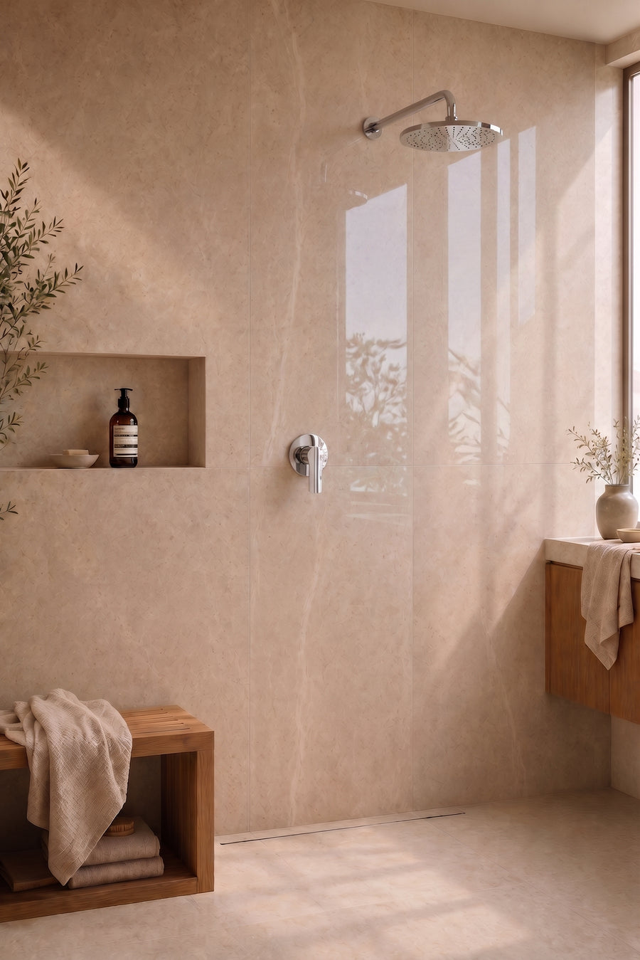 Montague Shower Mixer in Chrome