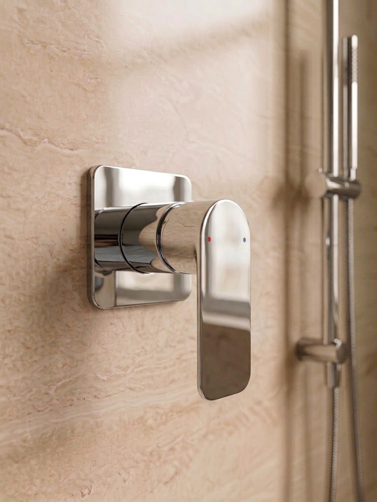 Montague Wall Mixer in Chrome